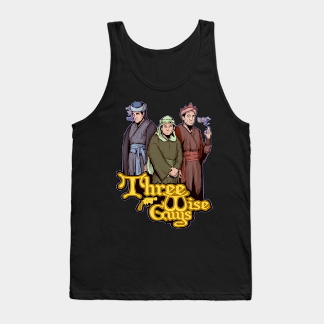 Three Wise Guys Tank Top by LVBart